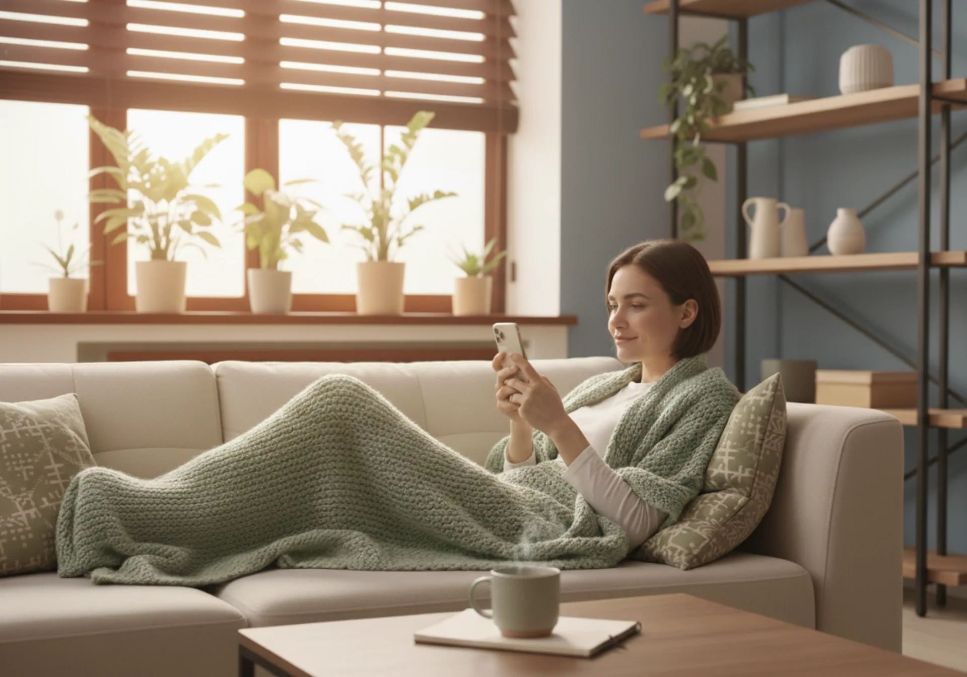 Patient booking a dental appointment from home